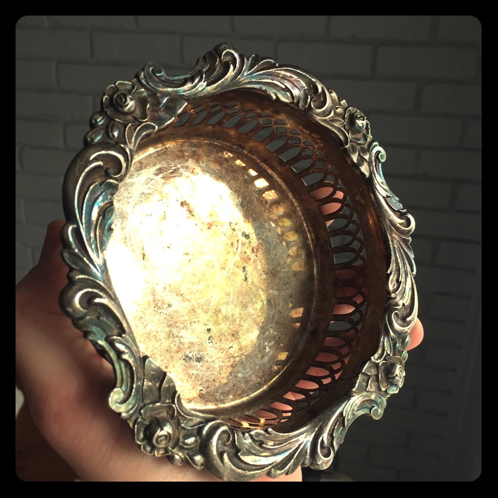 Silver Champaign Holder